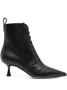 Gianvito Rossi: Чёрные ботинки 