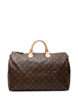 Louis Vuitton Pre-Owned: Коричневая сумка 