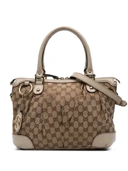 Gucci Pre-Owned: Коричневая сумка 