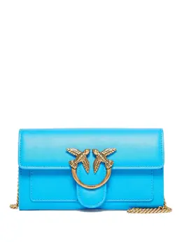 PINKO: Голубая сумка через плечо  Love Birds