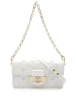 Louis Vuitton Pre-Owned: Белая сумка 