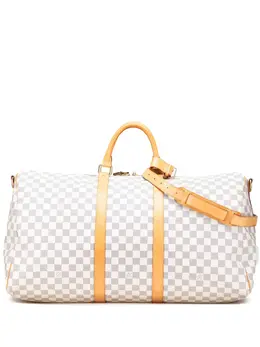 Louis Vuitton Pre-Owned: Белая дорожная сумка 