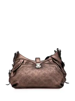 Louis Vuitton Pre-Owned: Коричневая сумка через плечо 