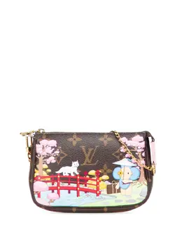 Louis Vuitton Pre-Owned: Коричневая сумка 