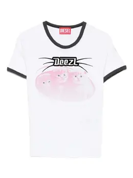 Diesel: Хлопковая футболка 