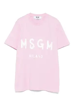 MSGM: Футболка с принтом 