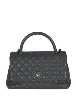 CHANEL Pre-Owned: Чёрная сумка 
