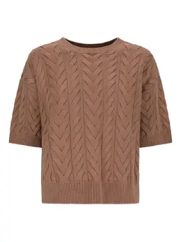 'S Max Mara: Трикотажный топ 