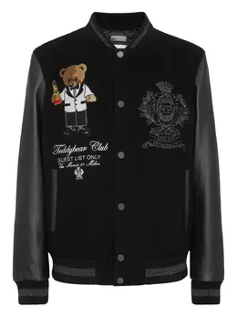Philipp Plein: Чёрная куртка  Teddy Bear