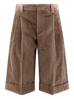 Brunello Cucinelli: Коричневые шорты 