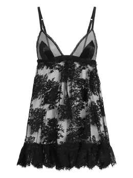 Dolce & Gabbana: Кружевная майка 