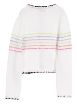 CHANEL Pre-Owned: Кардиган в полоску 