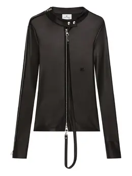 Courrèges: Чёрная куртка 
