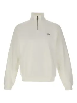 Lacoste: Белый свитшот 
