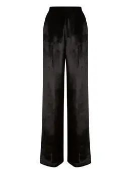 Alberta Ferretti: Атласные брюки 