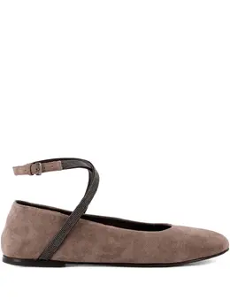 Brunello Cucinelli: Светлые туфли 