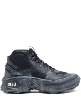 Diesel: Чёрные ботинки 