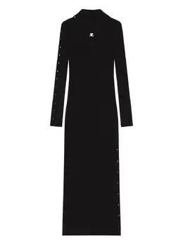 Courrèges: Платье на пуговицах 