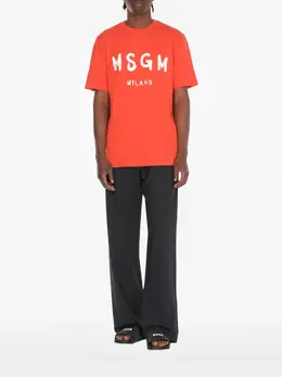 MSGM: Футболка с принтом 