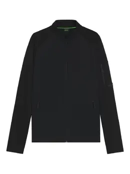 BOSS: Чёрная куртка 