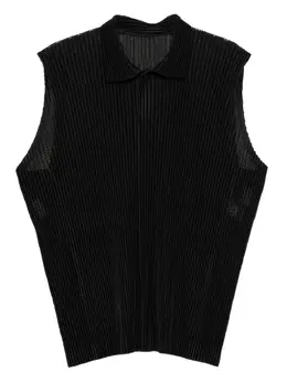 Homme Plissé Issey Miyake: Поло без рукава 