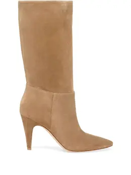 Gianvito Rossi: Коричневые ботинки 