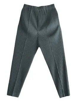 Homme Plissé Issey Miyake: Голубые брюки 