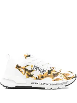 Versace Jeans Couture: Белые кроссовки 