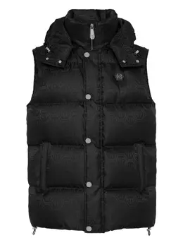 Philipp Plein: Чёрный жилет 