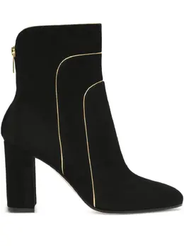 Gianvito Rossi: Чёрные ботинки 