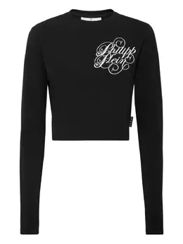 Philipp Plein: Топ с длинным рукавом 