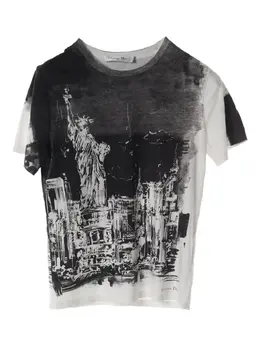 Christian Dior Pre-Owned: Футболка с принтом 