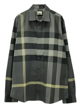 Burberry Pre-Owned: Хлопковая рубашка 