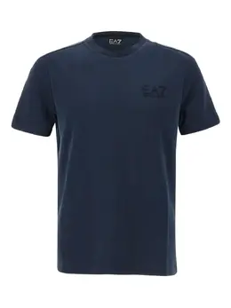 Ea7 Emporio Armani: Синяя футболка 