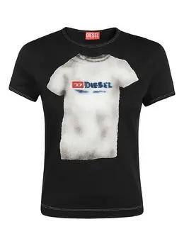 Diesel: Футболка с принтом 