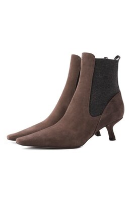 Brunello Cucinelli: Коричневые ботинки 