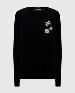 Dolce&Gabbana: Чёрный свитер 
