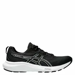 ASICS: Чёрные кроссовки 