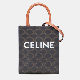 Celine: Коричневая сумка 
