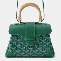 Goyard: Зелёная сумка 