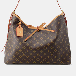 Louis Vuitton: Коричневая сумка 