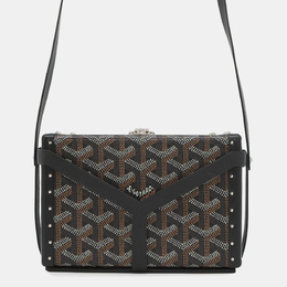 Goyard: Чёрная сумка 
