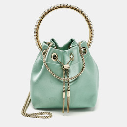 Jimmy Choo: Зелёная сумка  Bon Bon