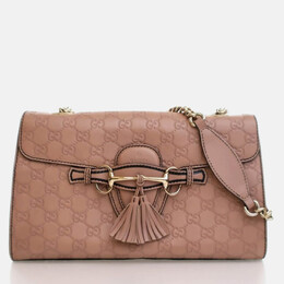 Gucci: Розовая сумка 