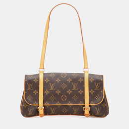 Louis Vuitton: Коричневая сумка 