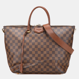 Louis Vuitton: Коричневая сумка 