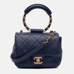Chanel: Голубая сумка 