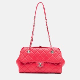 Chanel: Розовая сумка-шоппер 