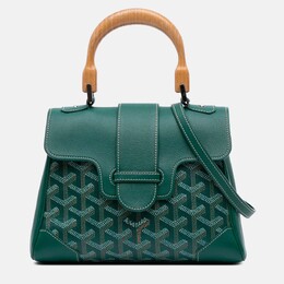 Goyard: Зелёная сумка 