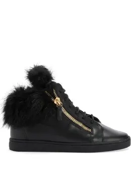 Giuseppe Zanotti: Чёрные кроссовки  Kriss Winter